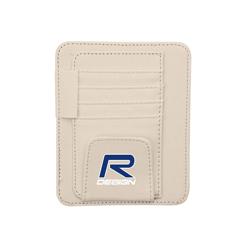 Car Sunshade Storage Bag Sunglasses Card Clip Organizer For Volvo Rdesign V90 V60 XC60 XC90 V40 EC40 EX40 S80 S60 S90 V70 EX90
