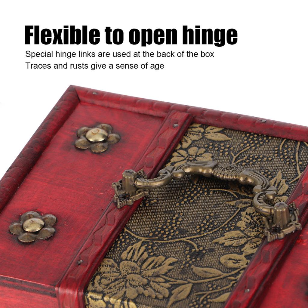 1Pc Jewelry Box Organizer Case Portable Wooden PU Jewelry Display Storage Case for Jewelry 18x13x12cm