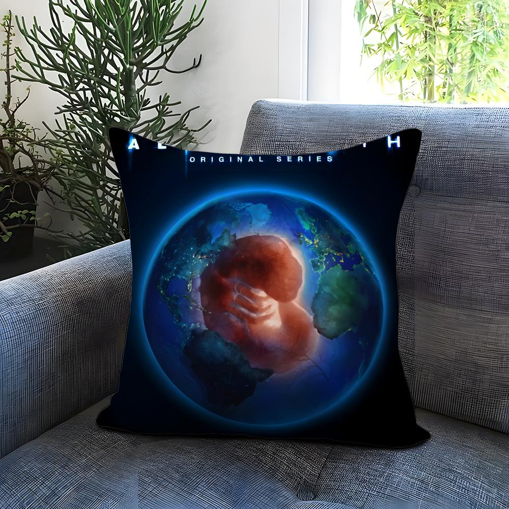 Popular Aalien Earthed Cushion Cover Comfortable Reversible Pillow Cover Ideal for Car Sofa Bedroom Beyond