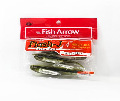 Fish Arrow Мягкая приманка Flash J 4 дюйма 6 штук в упаковке #02 (9384)