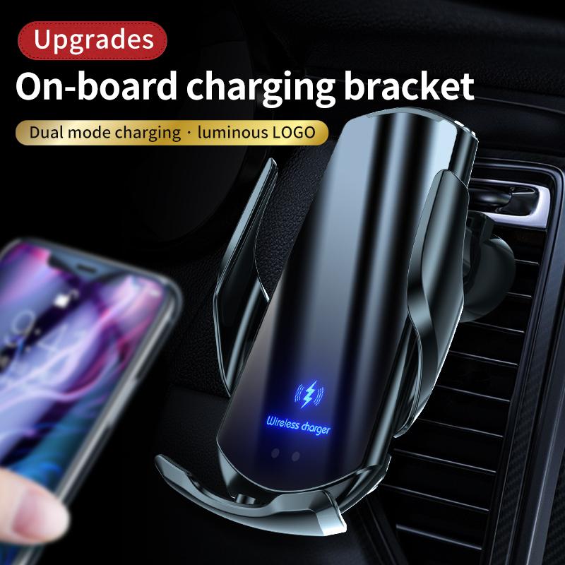 Magic Clip Q3 Car Wireless Charging Mobile Phone Holder 15W Induction Opening and Closing Car Navigation Holder Supplies