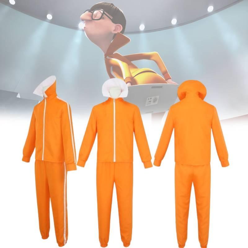 Костюм для косплея Миньонов Гадкий Я Виктора Гру для веселой Хэллоуин-вечеринки