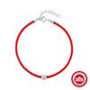 S925 Sterling Silver Single Mozzarella Diamond Red Rope Women'S Bracelet With The Same Good Luck Bracelet Bracelet Jewelry