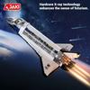 Jaki Space Exploration Series Building Blocks Toys Set, Super Rocket Spaceplane Model Assembly Toy, Children'S Birthday Gift