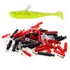 10pcs Plastic Fishing Rattles for Fly Tying Lure Sound Tube Rattles Insert Tube for Soft Worm Jig Fishing Lure Accessories