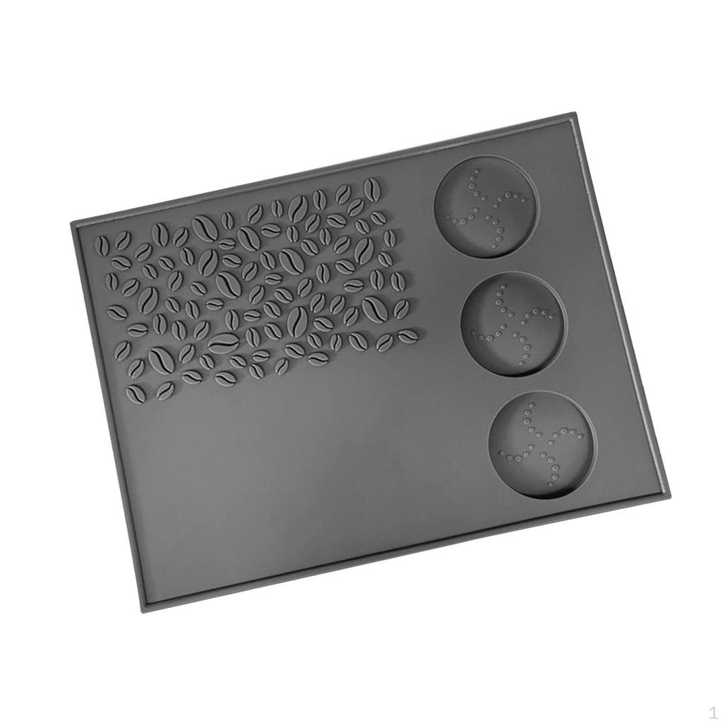 Коврик для тампера для кофе Barista Tamp Pad Многоразовый пресс для зерен Силикон для эспрессо