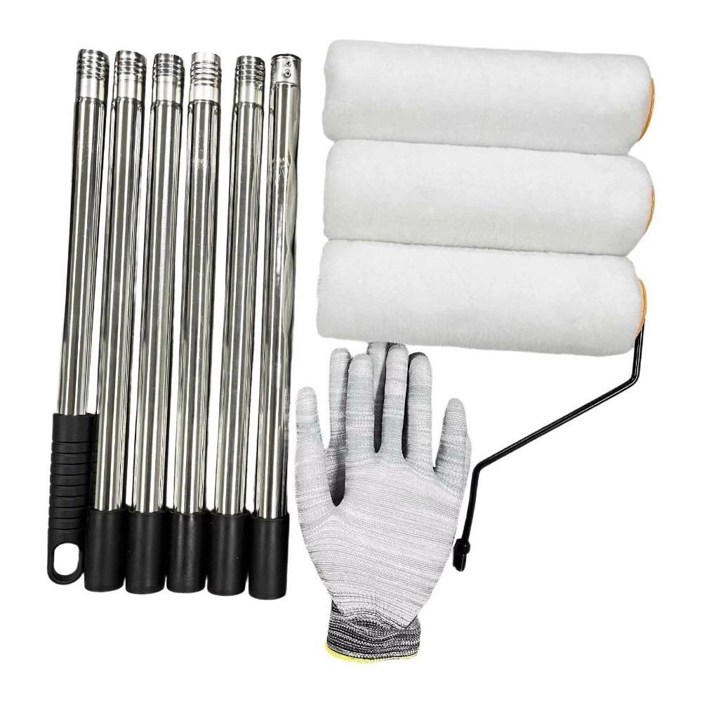 Detachable Paint Roller 170/205/240cm Latex Paint Brush Set Household Use