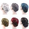 Elastic Beanie Head Scarf Lace Flower Wrap Chemo Cap Sweet Bandanas  Hair