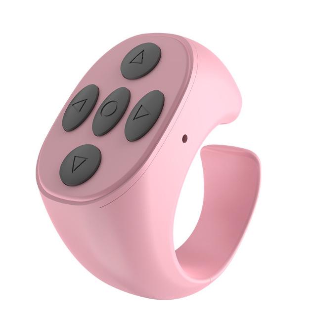 Popular Bluetooth Selfie Ring: Remote Photo, Video Browsing & Page Turning with Charging Case