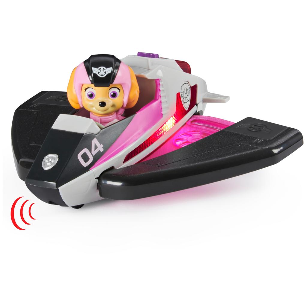 Paw Patrol Джет к Спасению Небесный Делюкс Трансформирующийся Транспорт со Светом и Эксклюзивными Звуками Amazon,