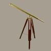 Gift Idea Telescope Stand Brass with Wooden