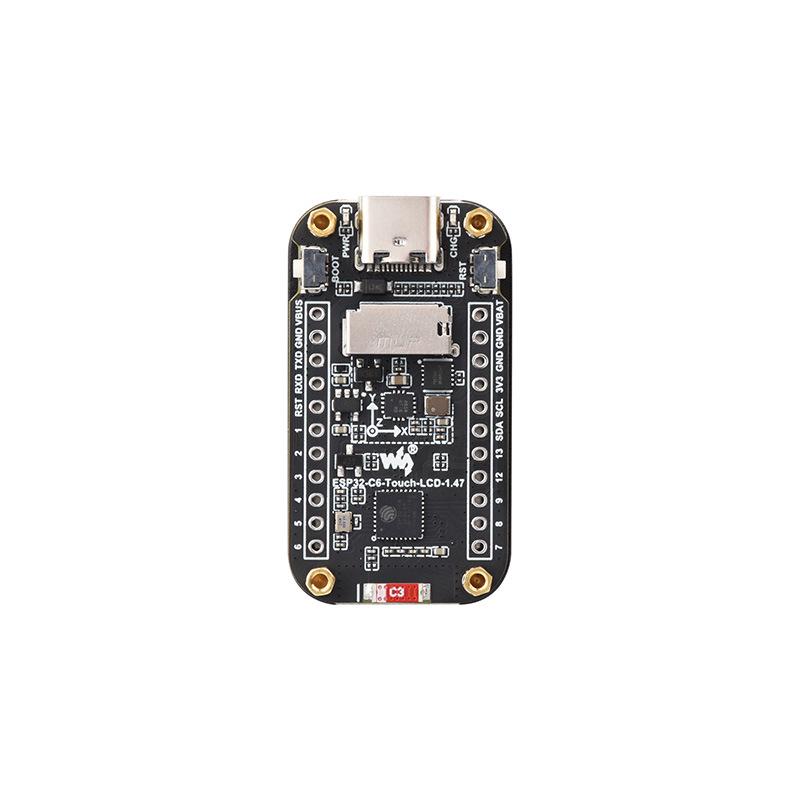 Отладочная плата ESP32-C6 с 1,47-дюймовым сенсорным ЖК-дисплеем 172×320 и Wi-Fi 6