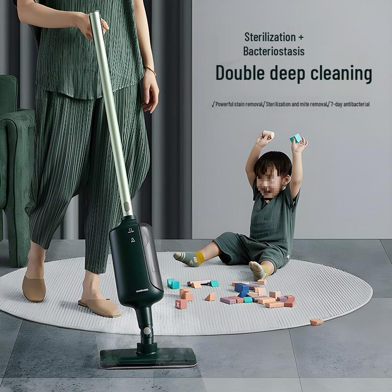 Корейская паровая швабра высокой мощности 1500 Вт со шнуром 5 м - Ручная очистка от пыли