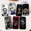 Чехол для телефона Mads M-Mikkelsen H-Hannibal для iPhone 17 16 15 14 13 12 Max Plus Силиконовый Черный Чехол