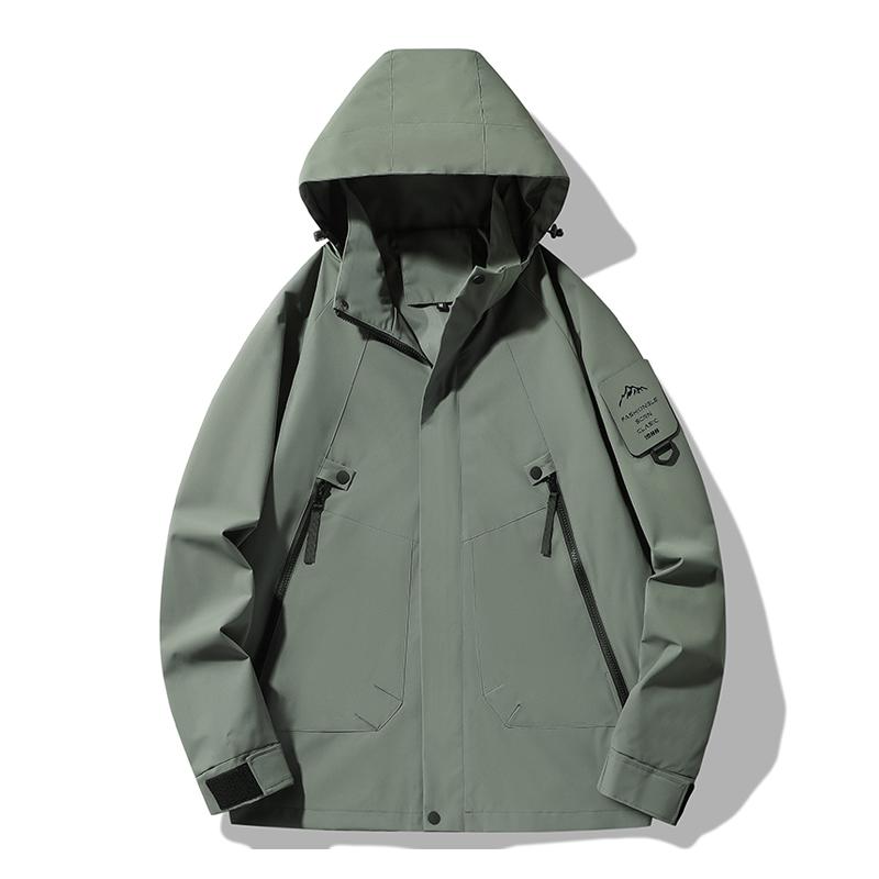 Men's Waterproof Jacket Climbing Hiking Camping Trekking Windbreaker Unisex Outdoor Windproof Rain Coat Women's Antifouling