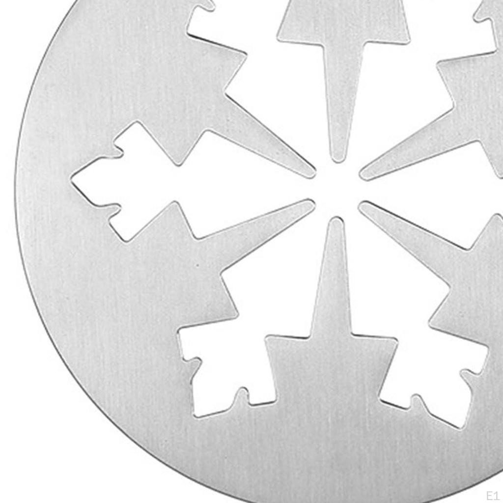 Coffee Art Template Baking Painting Mold Tools Cake Stamping Decorating Stencil for Chocolate