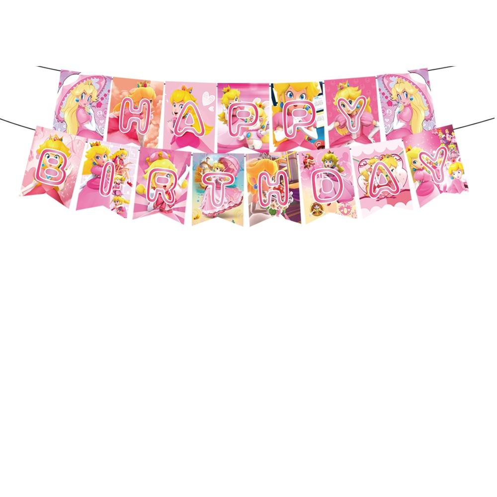 Princess-themed Party Supplies For Pet Birthday Decorations Including Plates And Utensils New Arrival