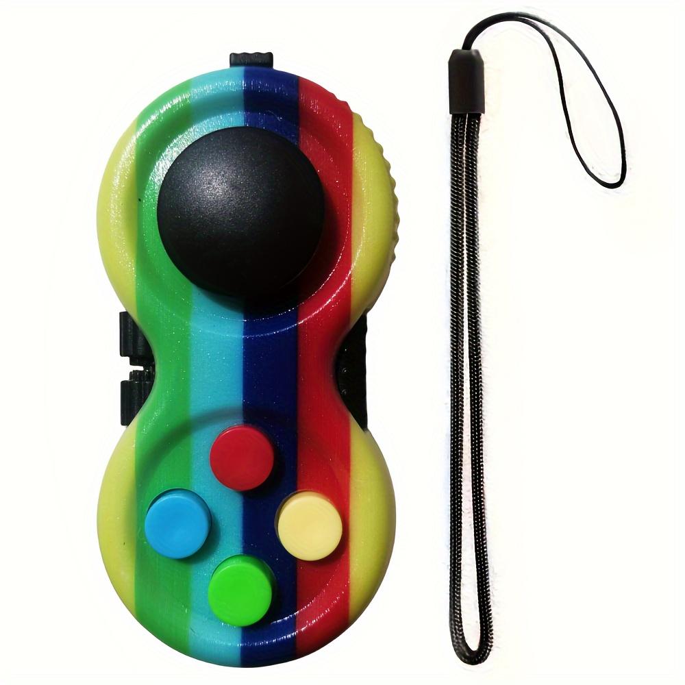Pad Fidget Pad с 8 функциями Fidget, регулятором Fidget, регулятором стресса, игрушечным кубом Fidget, снимающим стресс и тревожные игрушки