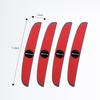 OFK3   4Pcs Rubber Anti Collision Strip Car Door Rearview Mirror Protector Stickers For Mercedes Benz AMG GLE GLS CLA CLE GLC CLS GLA