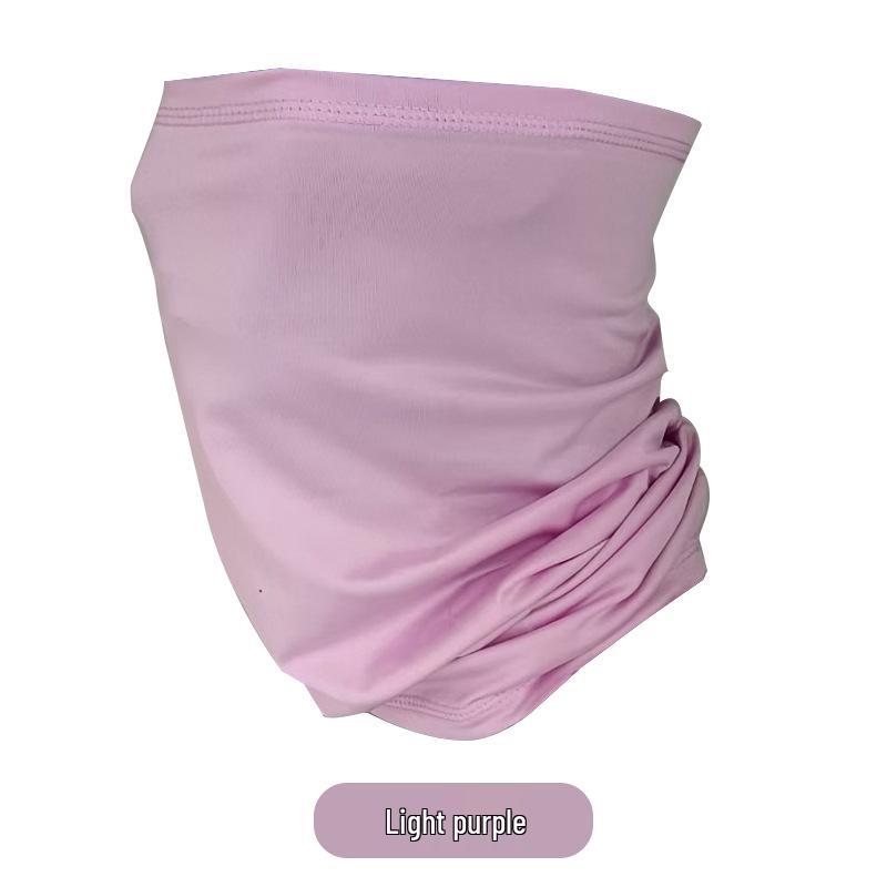 Велосипедный солнцезащитный платок из молочного шелка: Многофункциональный чехол для лица и шеи для езды на велосипеде и рыбалки