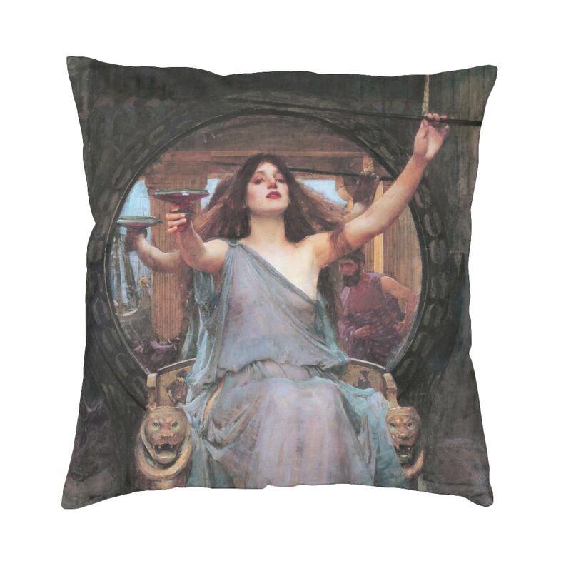 John William Waterhouse The Soul Of The Rose Pillow Case 45x45cm Decor Home Vintage Oil Painting Chair Cushion Square Pillowcase