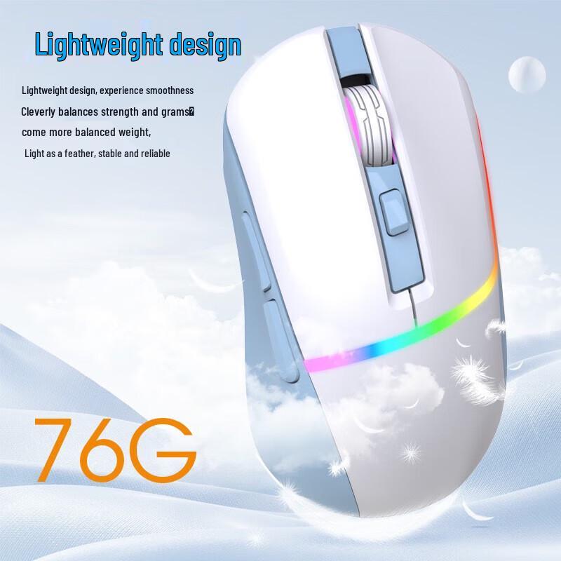 Беспроводная игровая мышь Y-FRUITFUL M96 RGB с тремя режимами