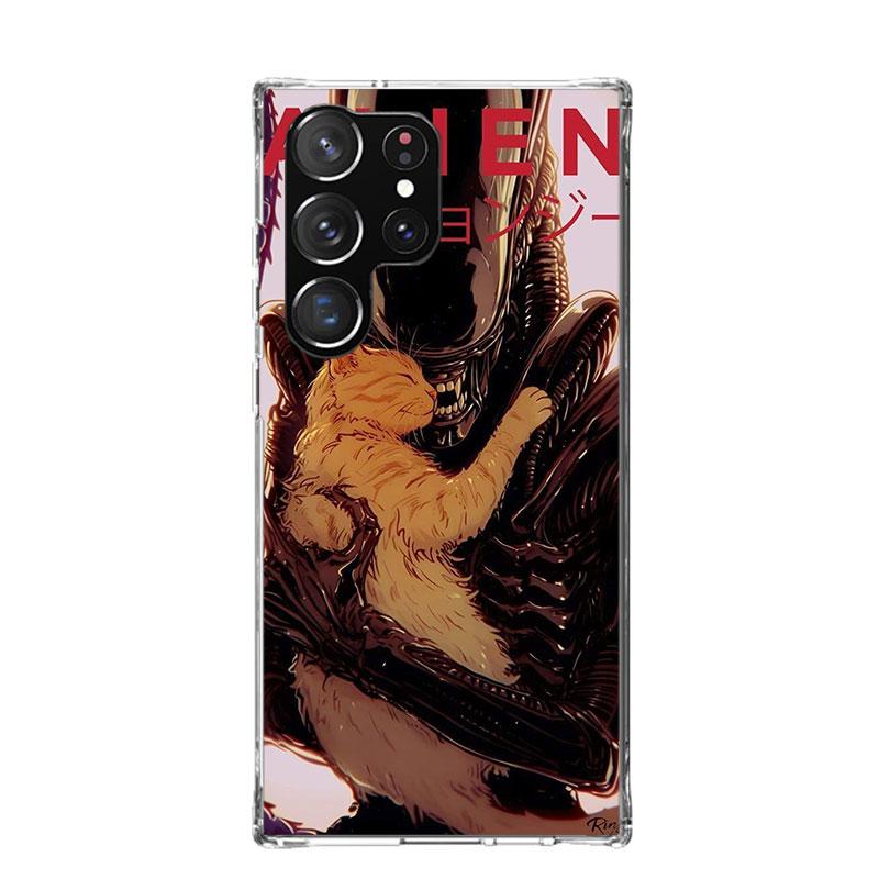 Крутой чехол для телефона A-Alien X-Xenomorph для Samsung Galaxy S26 S25 Edge S24 S23 FE S22 Ultra S21 Plus S20 + Fundas Cover Coque Galax