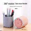 Вращающийся держатель для макияжных кистей и косметики - Разделенный тубус для хранения карандашей для бровей, теней для век, помад и многого другого