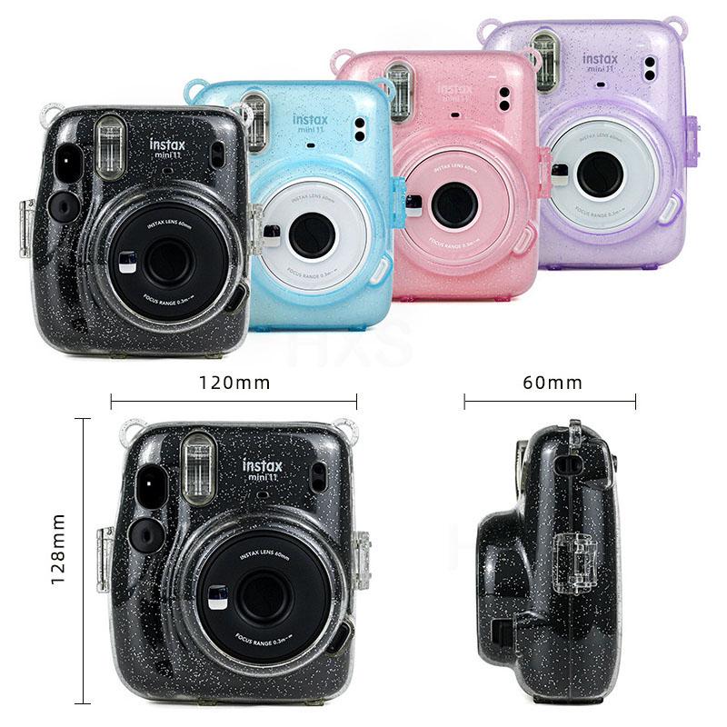 Комплект аксессуаров для камеры Fujifilm Instax Mini 11, сумка-чехол на 64 кармана, фотоальбом, рамки для фотопленки, фильтры, набор для селфи