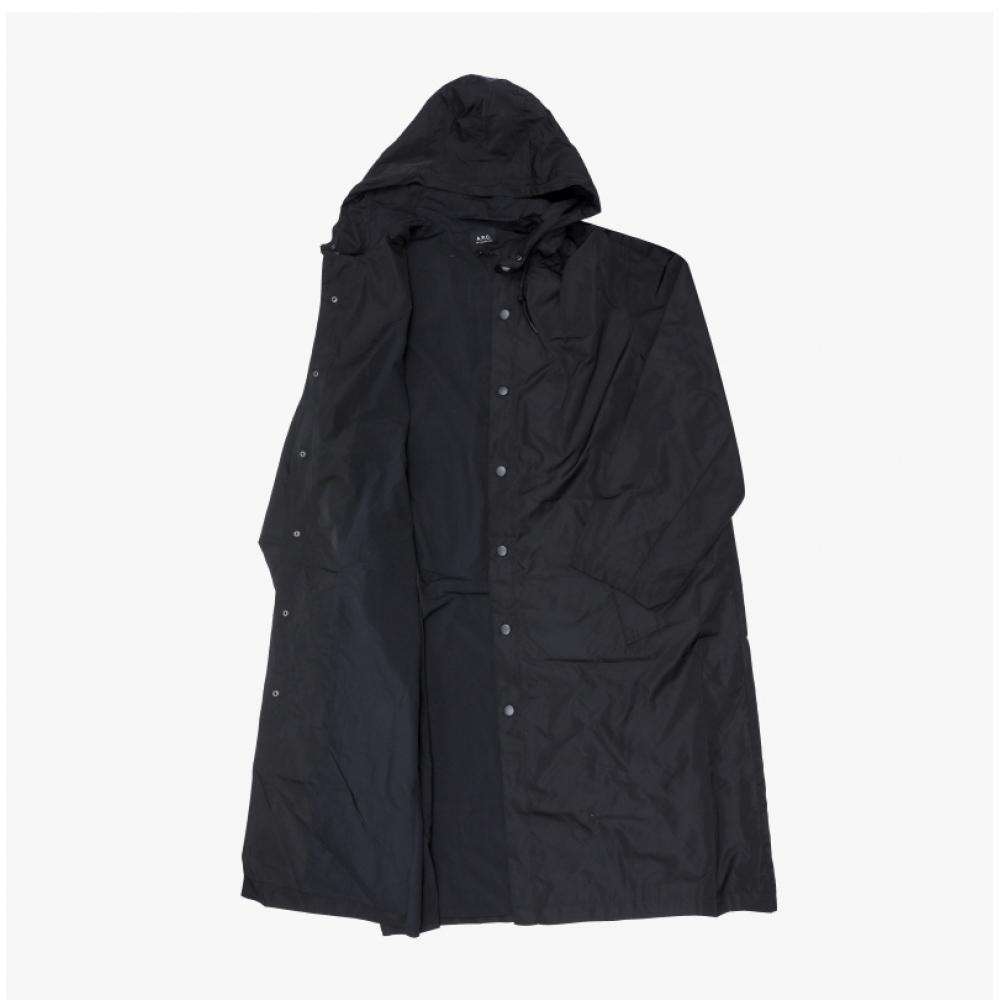 A.p.c Men S Parka Kim Black M30012 Lzz