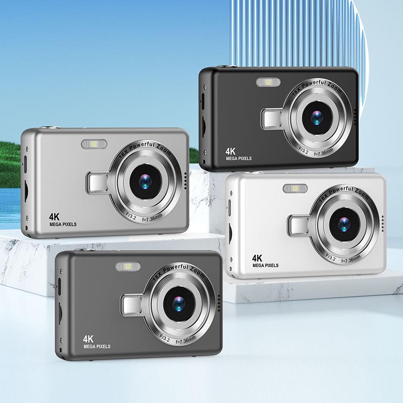Портативная цифровая камера в ретро-стиле CCD HD Q12 для студентов - Идеальный подарок для фотосъемки на природе