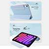 Магнитный кожаный чехол для iPad Air M3 2025 года, двусторонний зажим, 12,9" для экранов Air 4/5/6, MINI 6/7, Pro 11/13