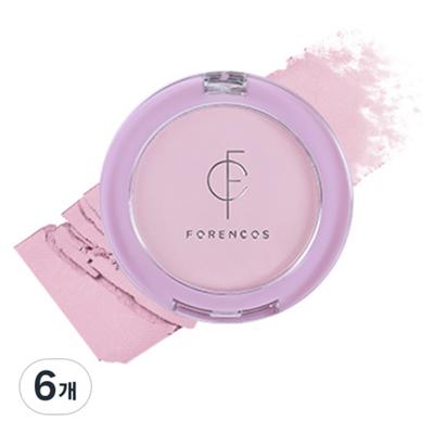 Forencos Pure Blusher, 08 Fog, 6 шт.