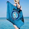 1PC Wanderers Crest Beach Towel - Soft,  Absorbent Microfiber, Lightweight, Ideal for The Beach, Parties, Travel, Camping fan gifts