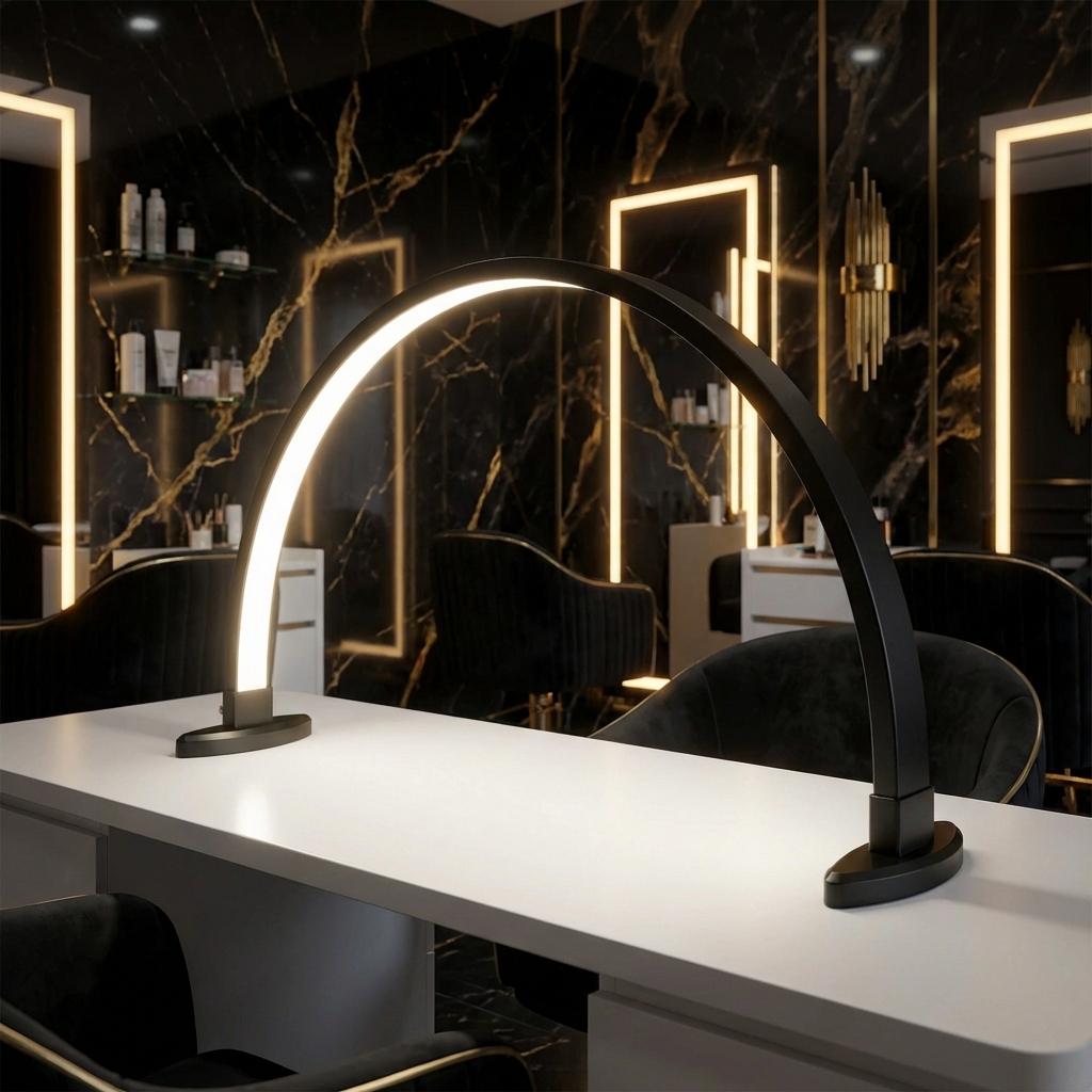 Moon Cosmetic Lamp for LED Treatments, Shadowless, Desk Lamp