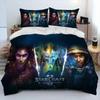 3D HD StarCraft Gamer PC одеяло комплект постельного белья, пододеяльник комплект постельного белья пододеяльник наволочка, комплект постельного белья размера «king-size» для детей