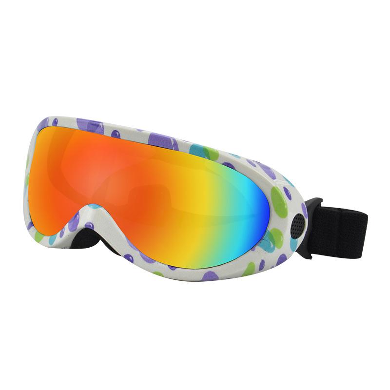 Anluoer's new spherical ski goggles with a wide field of view for men and women, suitable for cycling and skiing, are windproof and sandproof goggles