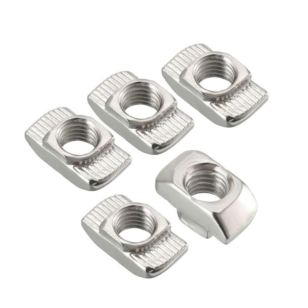 Series Home Improvement T-Slot EU Standard Aluminum Profiles Thread T Nut Nuts Fasteners Hardware