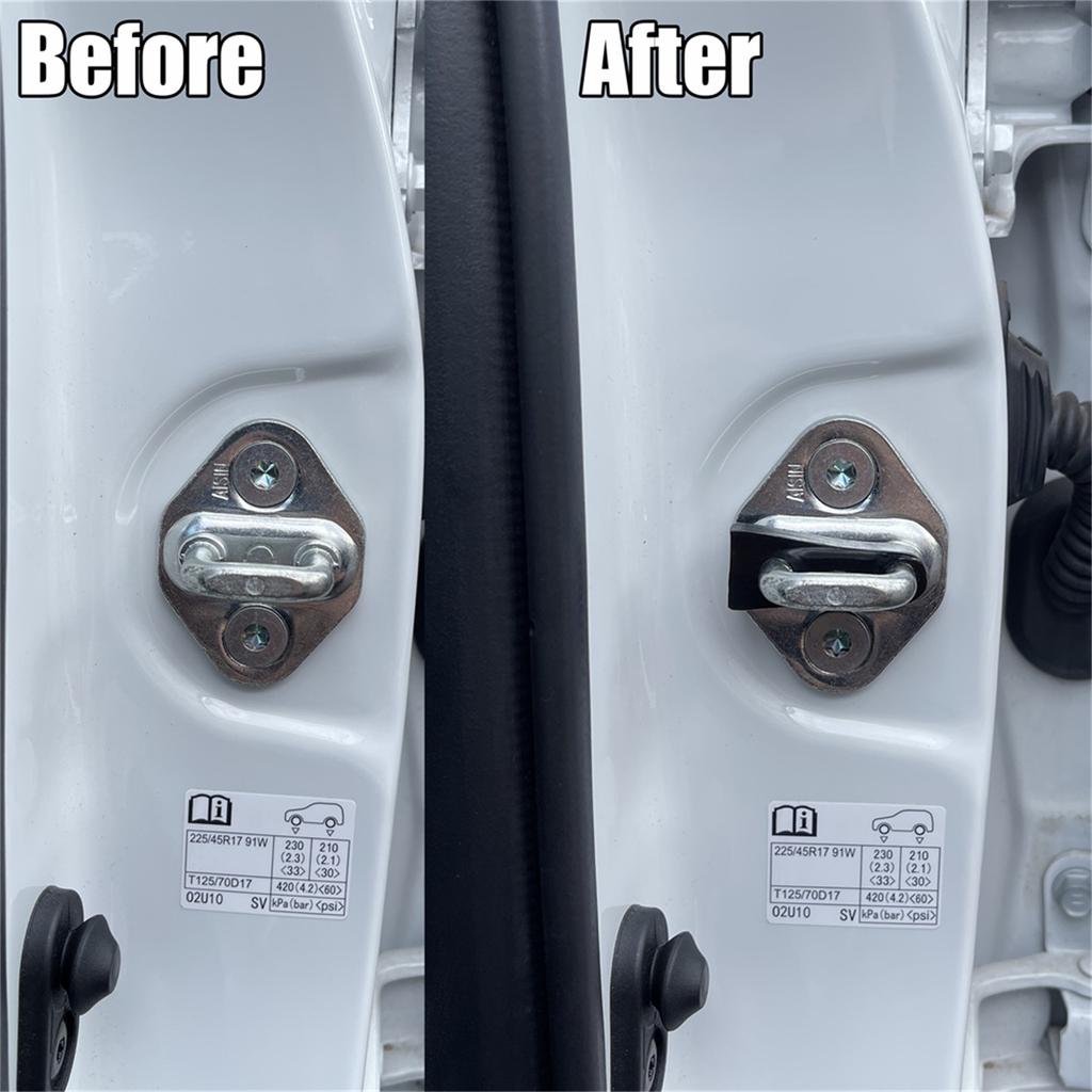 Дверной замок автомобиля, шумоглушитель, дверной ударник, демпферный буфер для Mitsubishi Pajero Lancer Outlander ASX Montero Shogun Sport L200