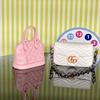 1:12 Dollhouse Miniature Handbag Chain Bag Shoulder Bag Purse Doll Decor Toys