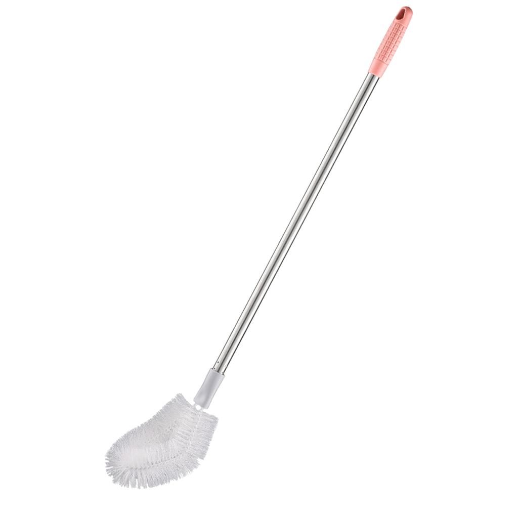 Bottle Brush Long Stainless Steel Handle Bendable Head Water Bucket Cleaning Brush for Household