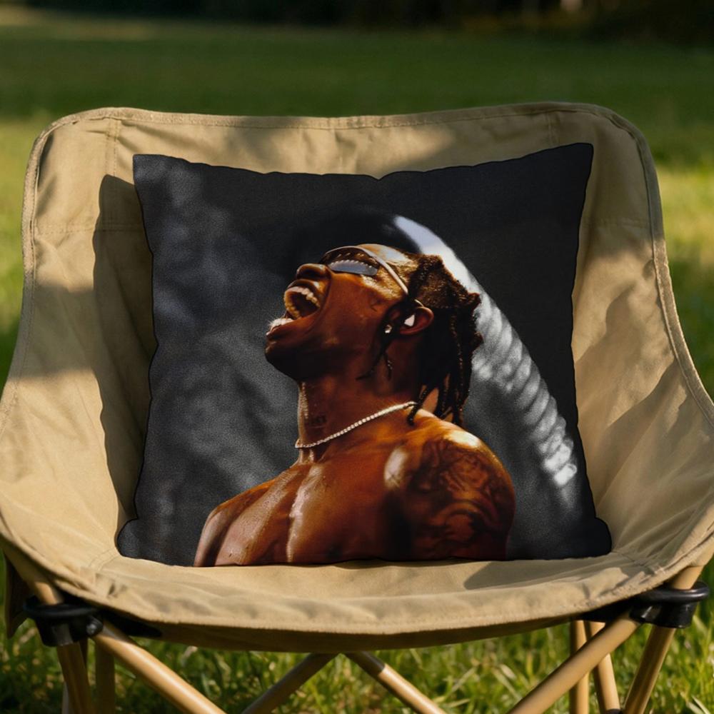 AAAP RRocky Cushion Cover Soft Reversible Durable Pillow Cover MultiScene Use for Home Car Daily Comfort