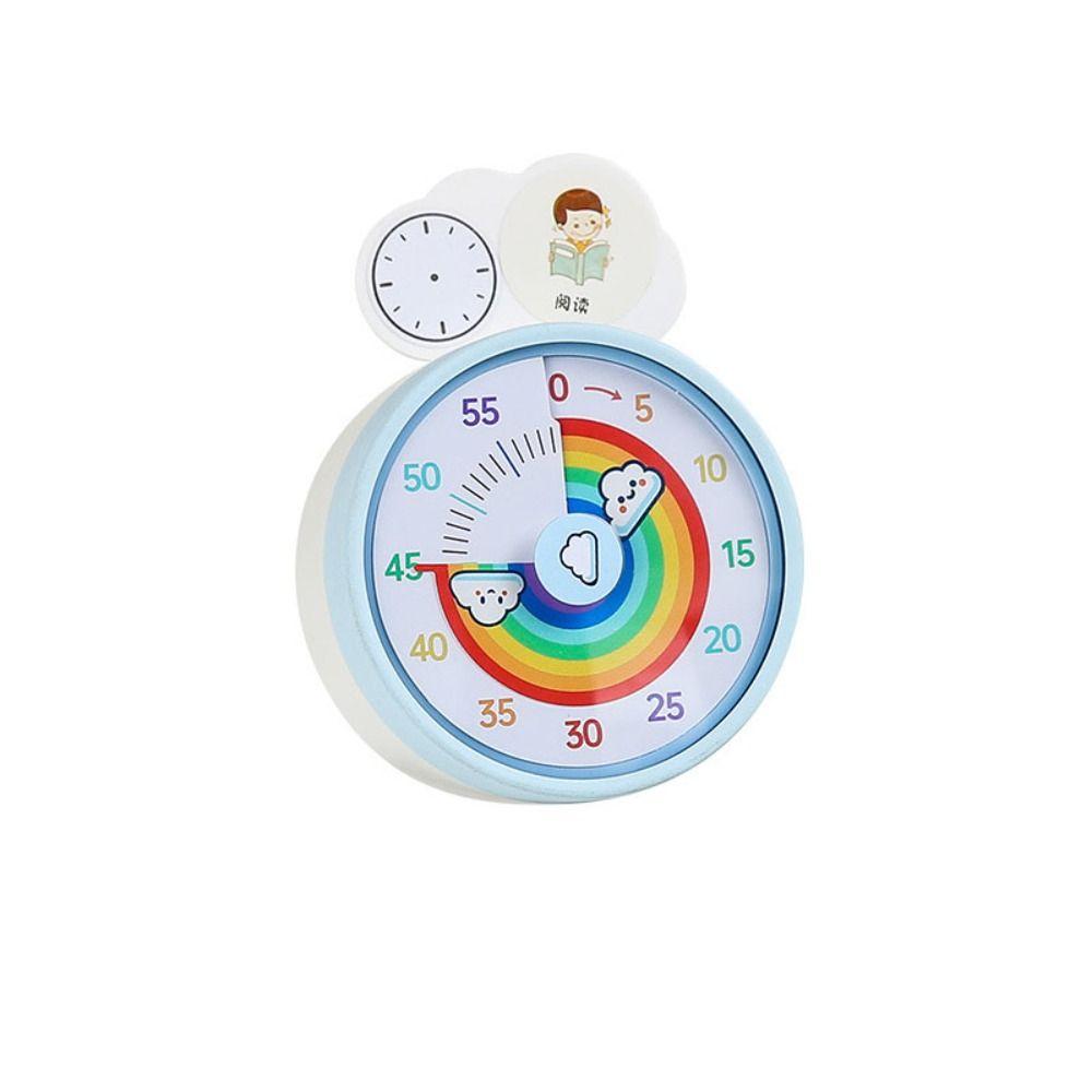 Multifunctional Desk Timer Cartoon 60 Minutes Alarm Clock Mini Countdown Timer  Desktop Ornament