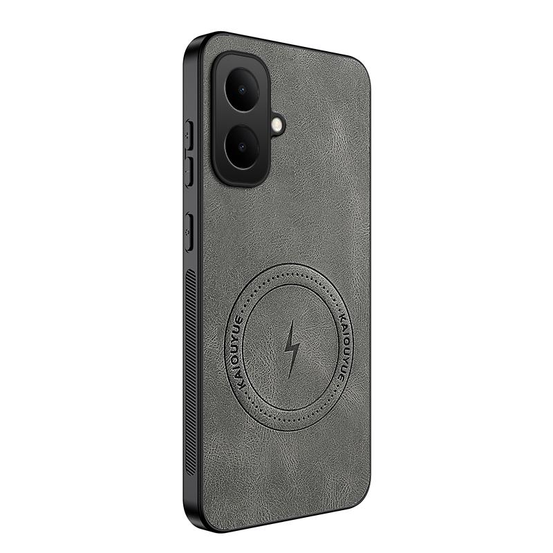 For Tecno POP 10 New Leather Matte Frosted Magnetic Phone Case For Tecno POP 10 Shockproof Bumper Soft Cover Pop 10 Phone Shell
