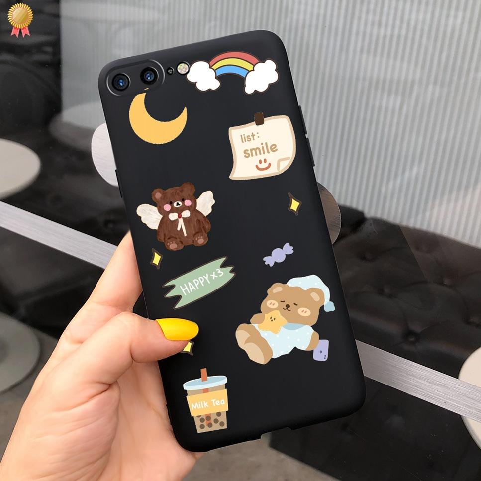 For IPhone 7 Plus 7Plus Case Cute Butterfly Black Silicone Shockproof Capa For IPhone7 Funda For IPhone 7 Plus 7Plus Phone Shell