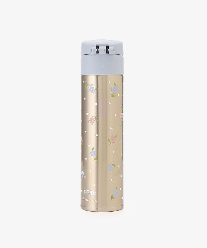 Бутылка для воды Tea AfternoonTea LIVING JD56 Elitage Fleur One Touch Slim Bottle Light Blue [Afternoon Living] Бутылка/Кружка 400 мл/Термос