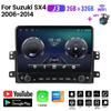 Car Radio Android For Suzuki SX4 2006-2014 With Button Knob 10 Inch Multimedia Player Navigation GPS Carplay 2+32GB