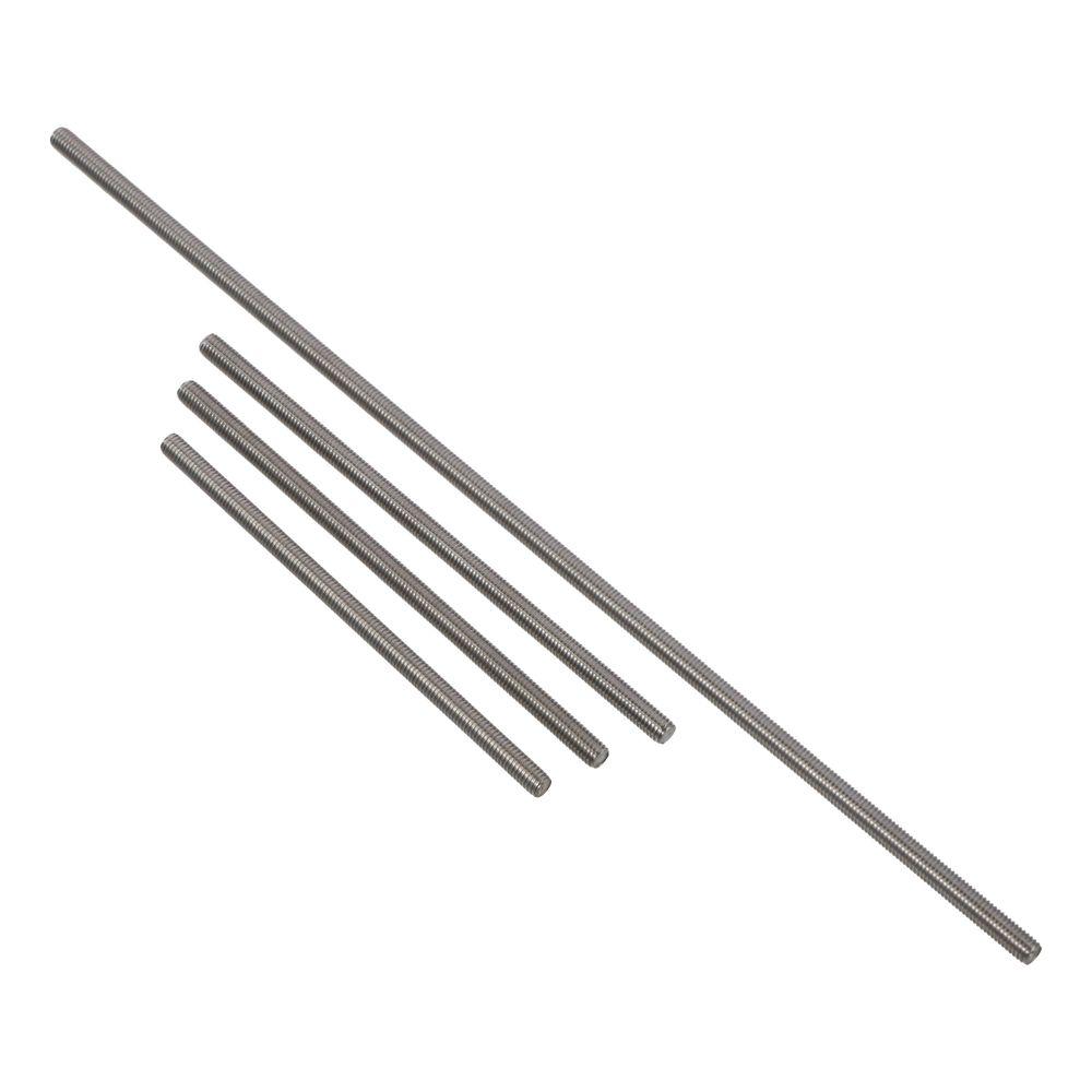 2 шт., шаг резьбы 0,8 мм, полностью резьбовой стержень из нержавеющей стали 304, стержни, шпильки, U-образные болты