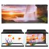 PVC Setting Sun Waterfall Aquarium Background Poster Fish Tanks Wallpaper 122x50CM