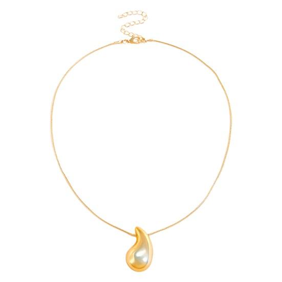 Женское ожерелье с подвеской Water Punk Chain Glossy Charm ожерелье Drop ожерелье ювелирные изделия Подарочный аксессуар